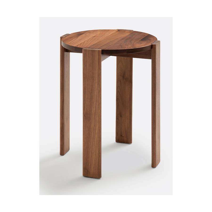 New! Tavolino tondo in noce